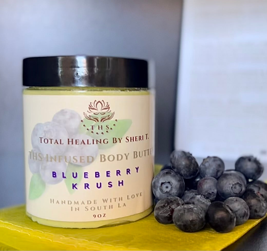 Blueberry Krush Body Butter- THS Infused